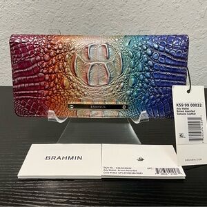 Brahmin Ady SUMMERLIGHT OMBRÉ MINI MELBOURNE Leather W/Eye GORGEOUS